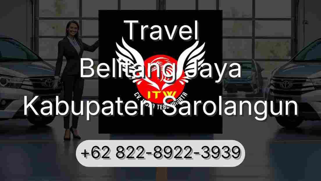 Travel Belitang Jaya Kabupaten Sarolangun