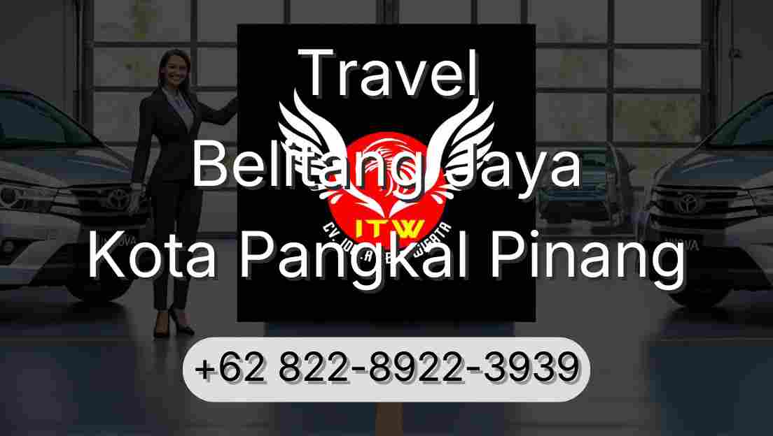 Travel Belitang Jaya Kota Pangkal Pinang