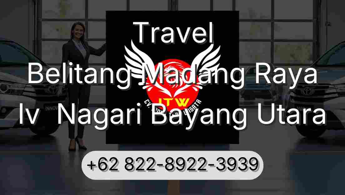 Travel Belitang Madang Raya Iv  Nagari Bayang Utara