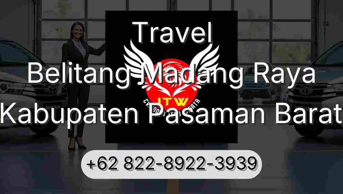 Travel Belitang Madang Raya Kabupaten Pasaman Barat