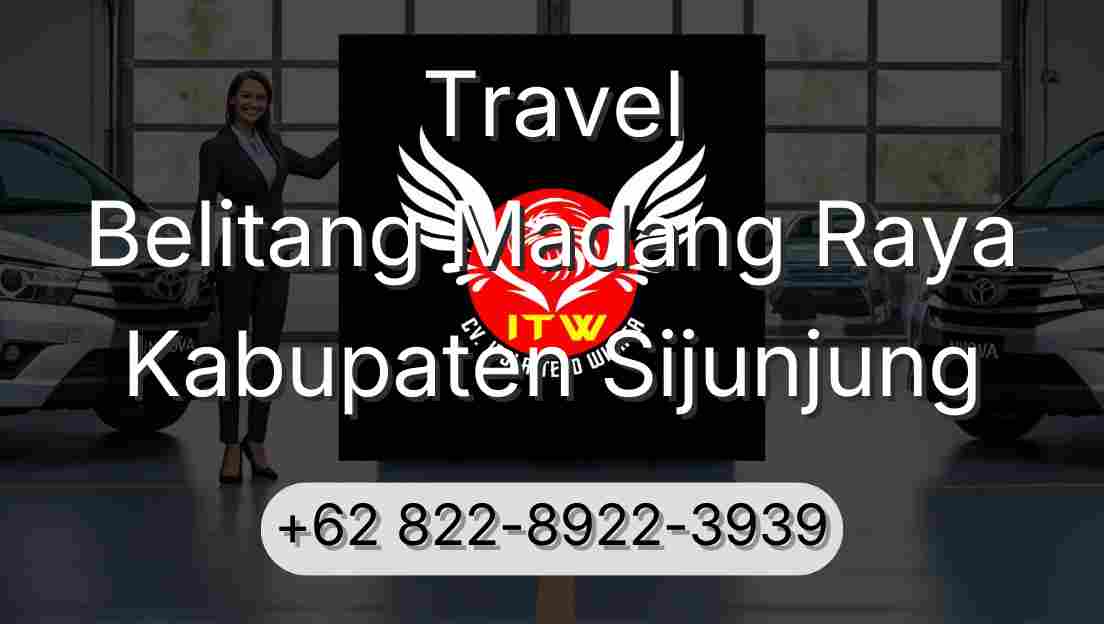 Travel Belitang Madang Raya Kabupaten Sijunjung