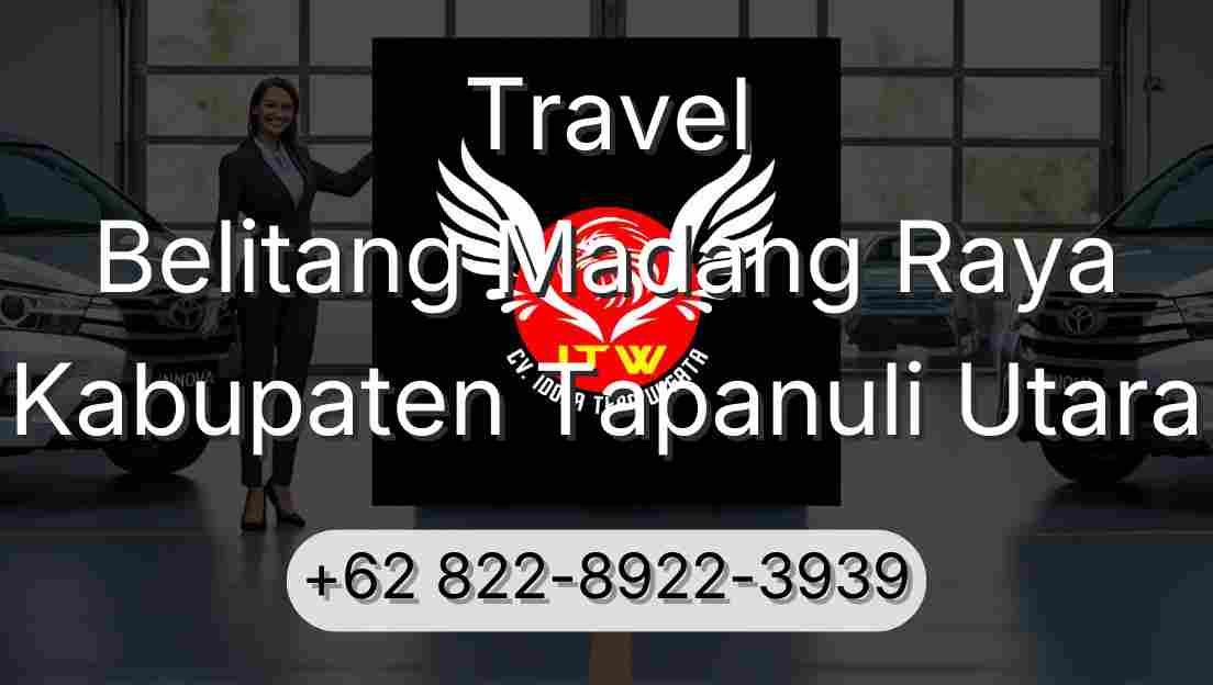 Travel Belitang Madang Raya Kabupaten Tapanuli Utara