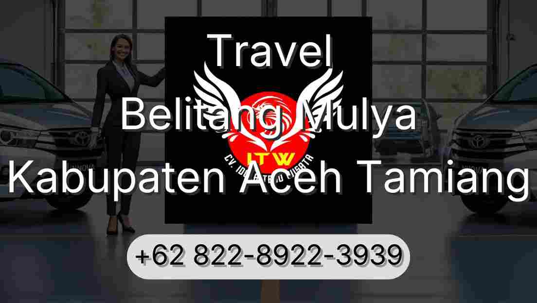 Travel Belitang Mulya Kabupaten Aceh Tamiang