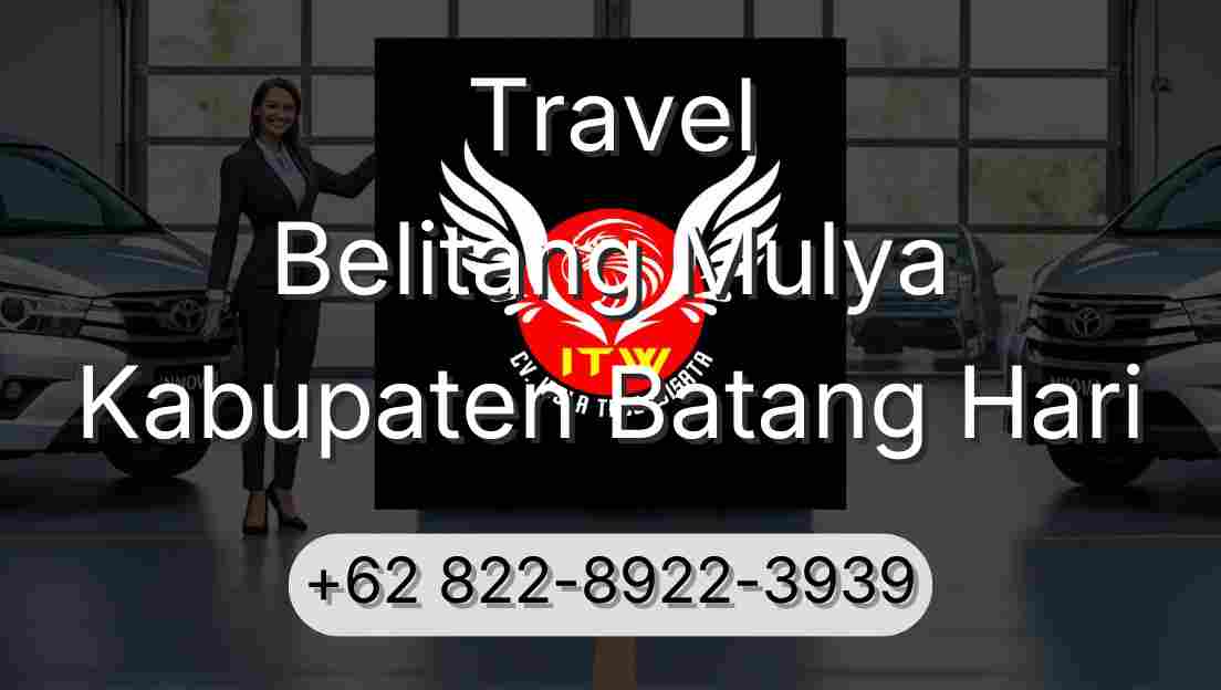 Travel Belitang Mulya Kabupaten Batang Hari
