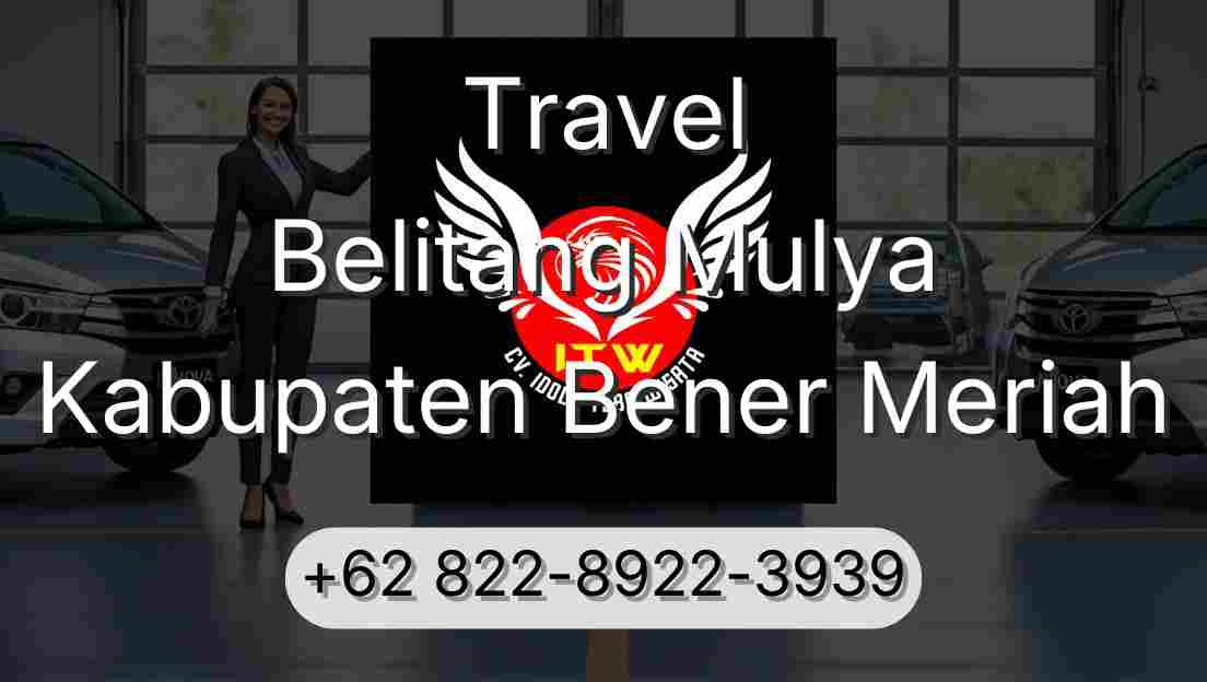 Travel Belitang Mulya Kabupaten Bener Meriah