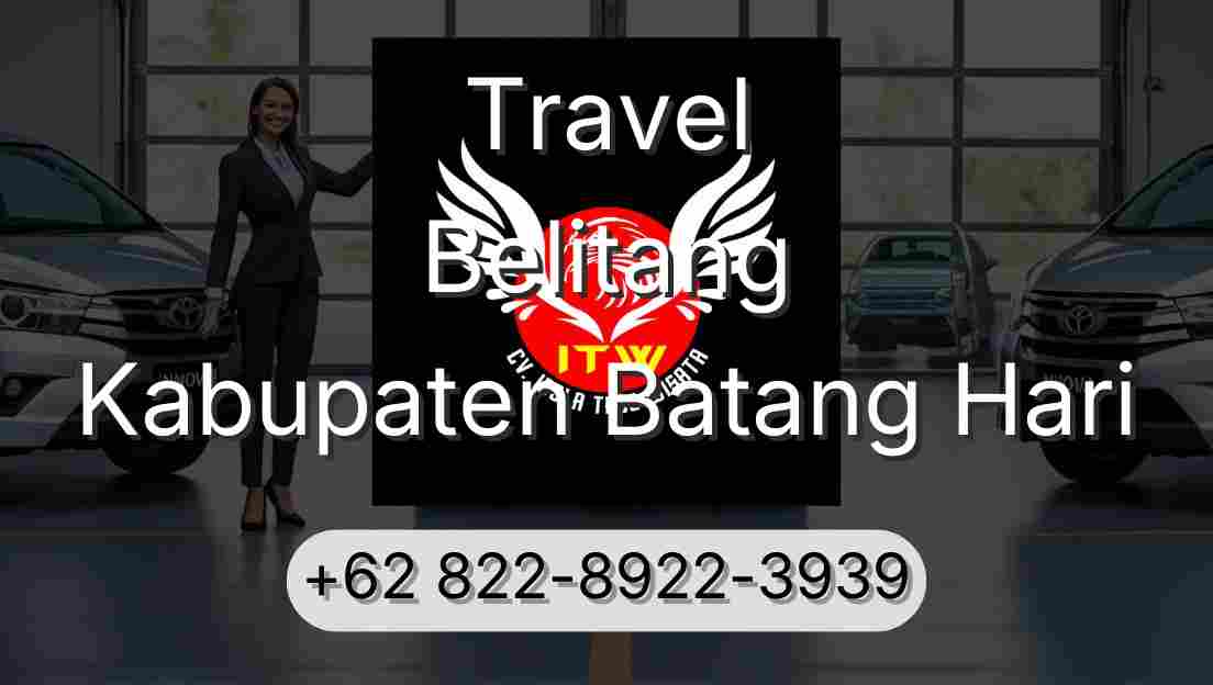 Travel Belitang Kabupaten Batang Hari