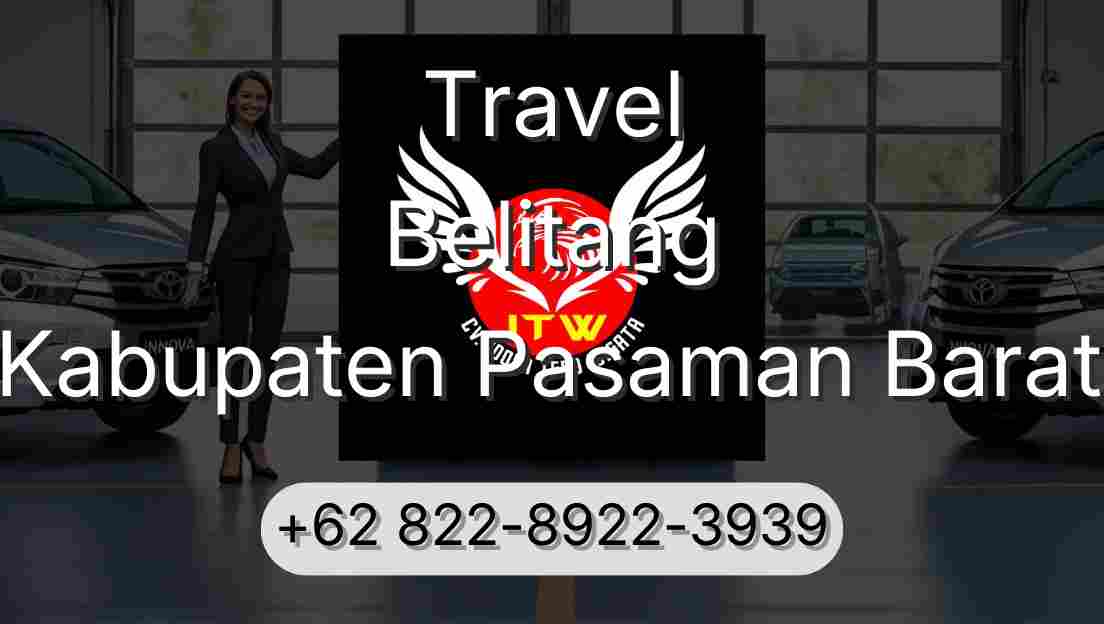 Travel Belitang Kabupaten Pasaman Barat