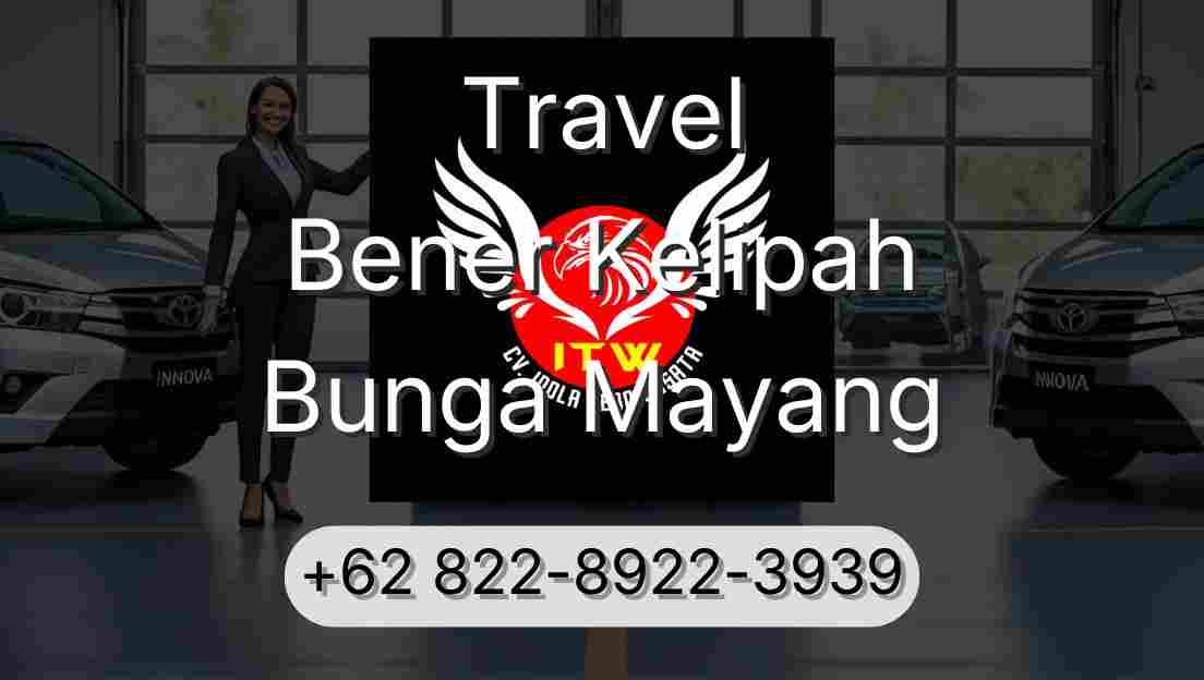 Travel Bener Kelipah Bunga Mayang