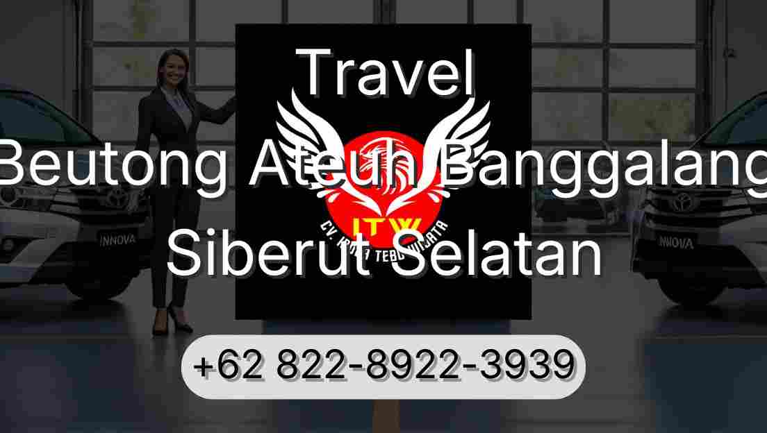 Travel Beutong Ateuh Banggalang Siberut Selatan