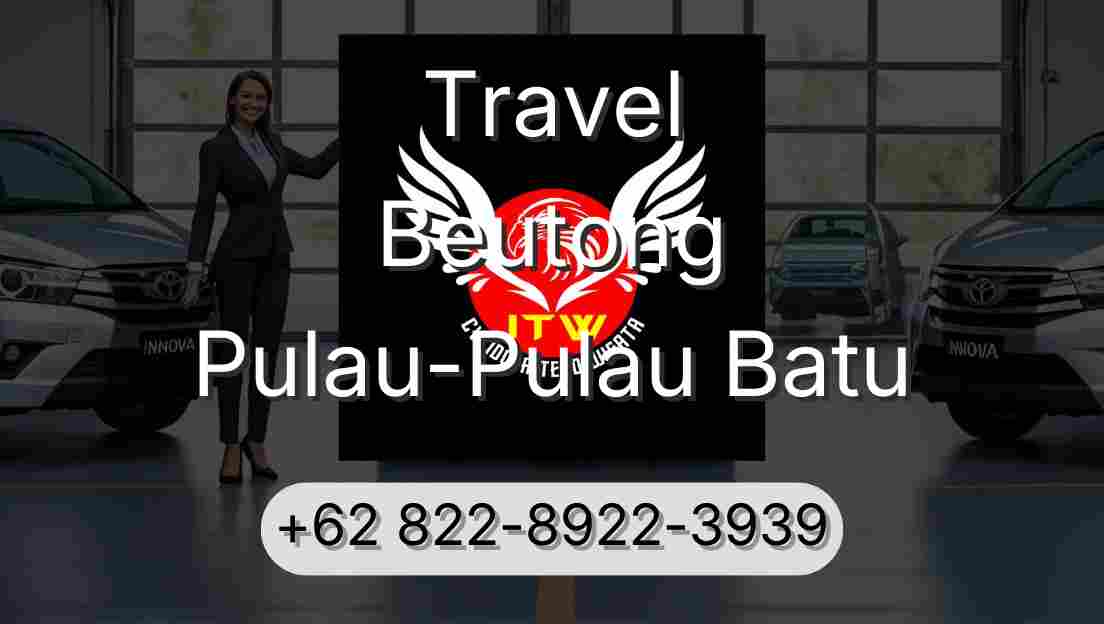 Travel Beutong Pulau-Pulau Batu