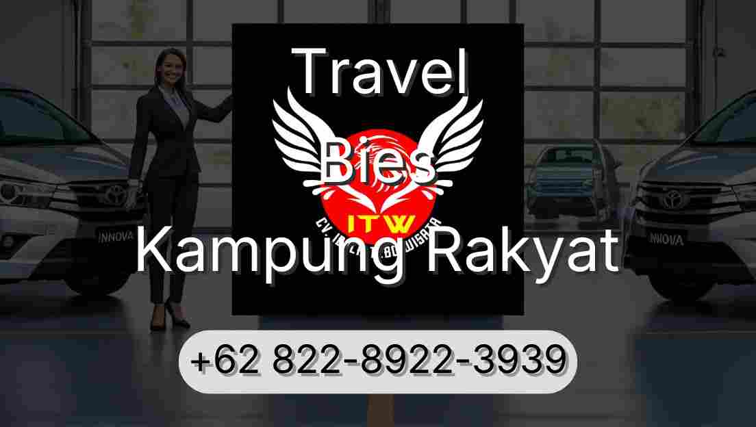 Travel Bies Kampung Rakyat