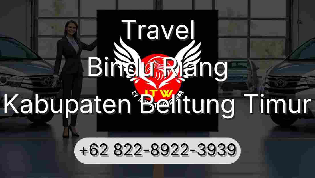 Travel Bindu Riang Kabupaten Belitung Timur