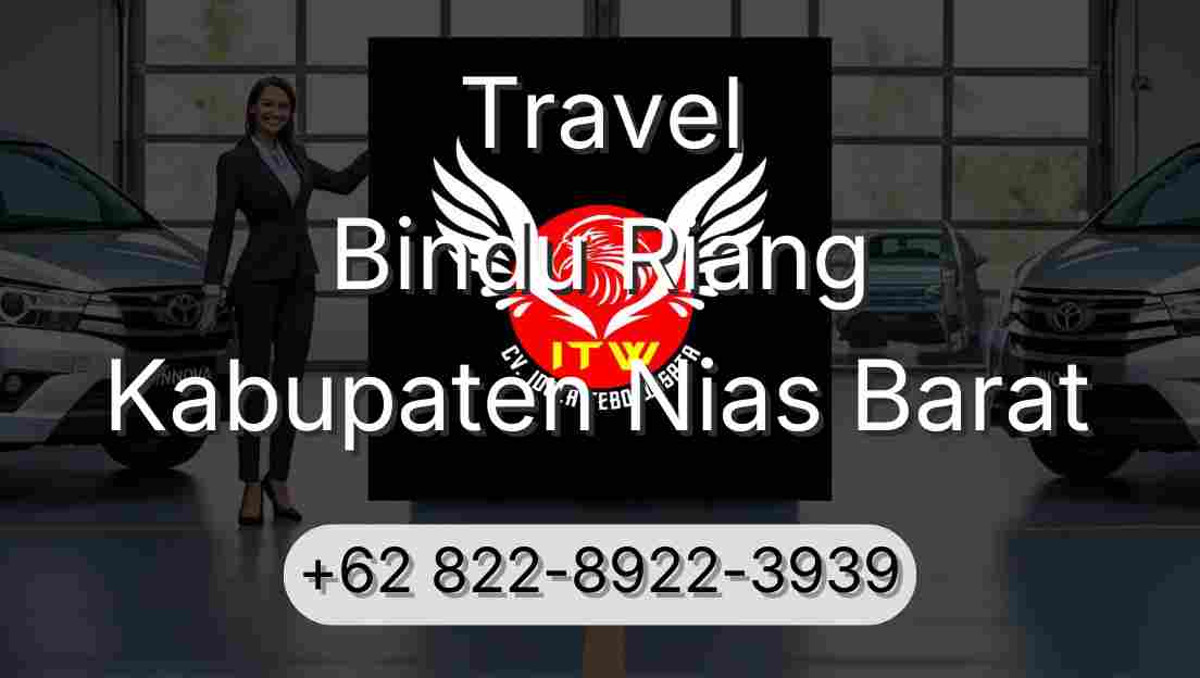 Travel Bindu Riang Kabupaten Nias Barat