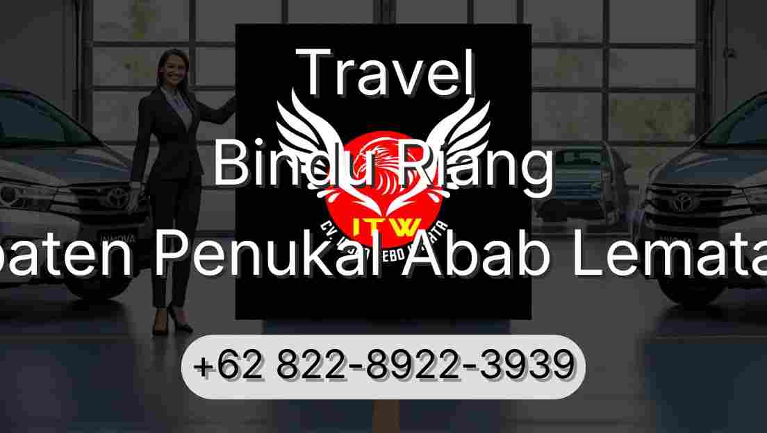 Travel Bindu Riang Kabupaten Penukal Abab Lematang Ilir