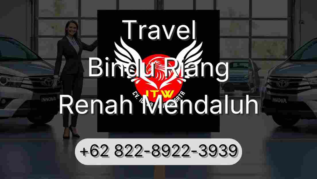 Travel Bindu Riang Renah Mendaluh