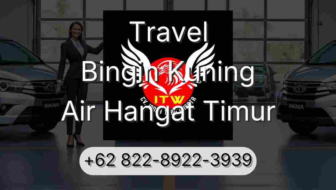 Travel Bingin Kuning Air Hangat Timur