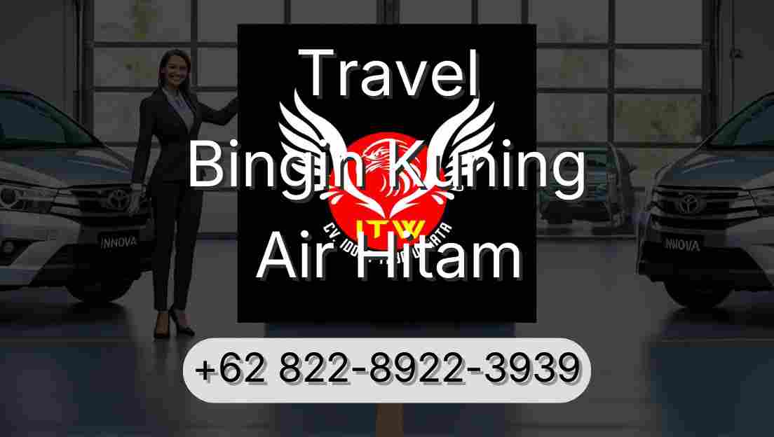 Travel Bingin Kuning Air Hitam