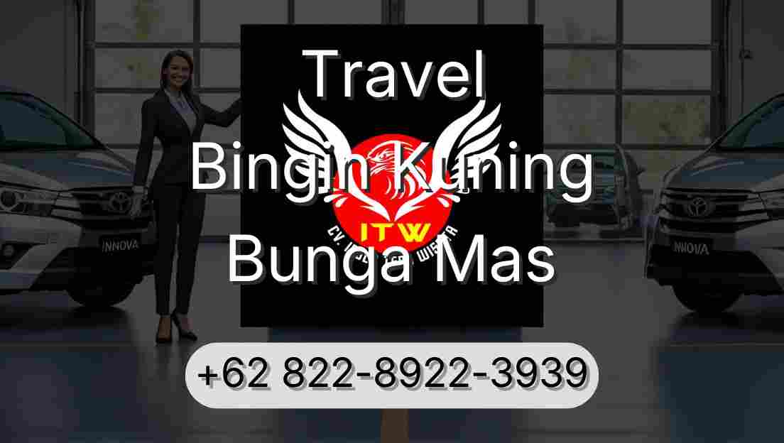 Travel Bingin Kuning Bunga Mas