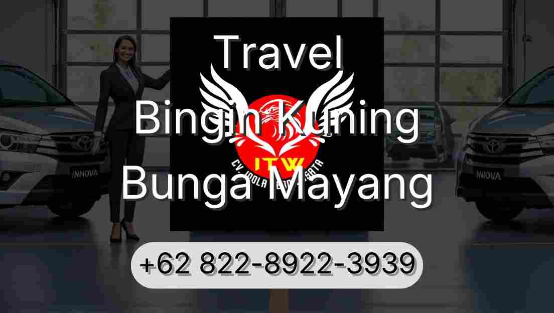 Travel Bingin Kuning Bunga Mayang