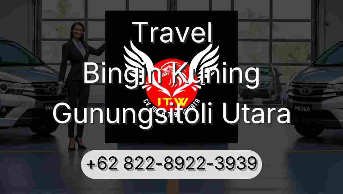 Travel Bingin Kuning Gunungsitoli Utara