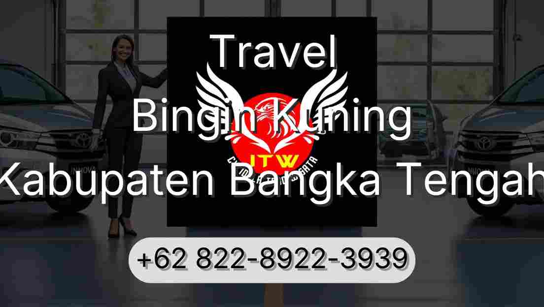 Travel Bingin Kuning Kabupaten Bangka Tengah