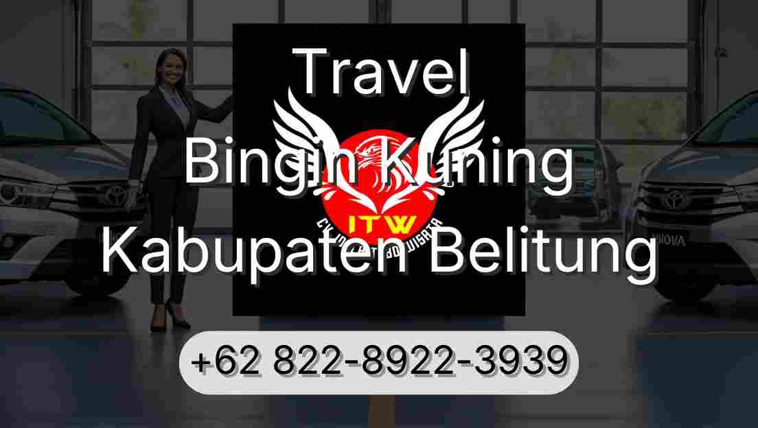 Travel Bingin Kuning Kabupaten Belitung