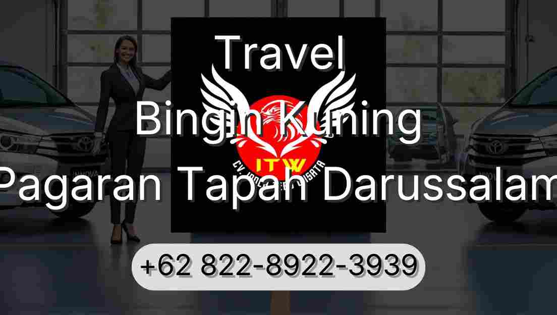 Travel Bingin Kuning Pagaran Tapah Darussalam