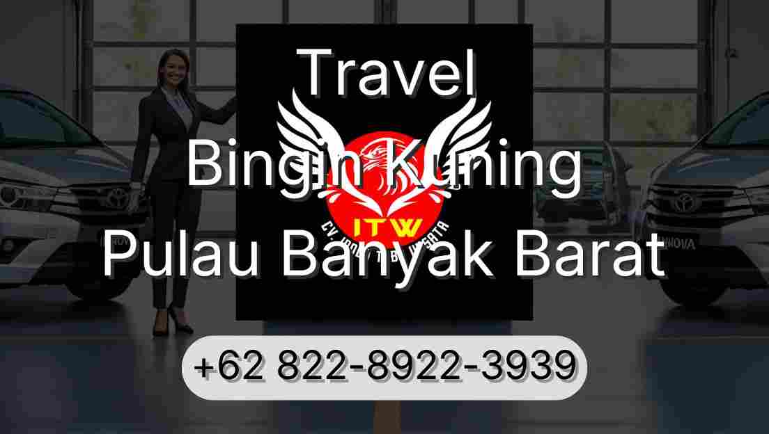 Travel Bingin Kuning Pulau Banyak Barat
