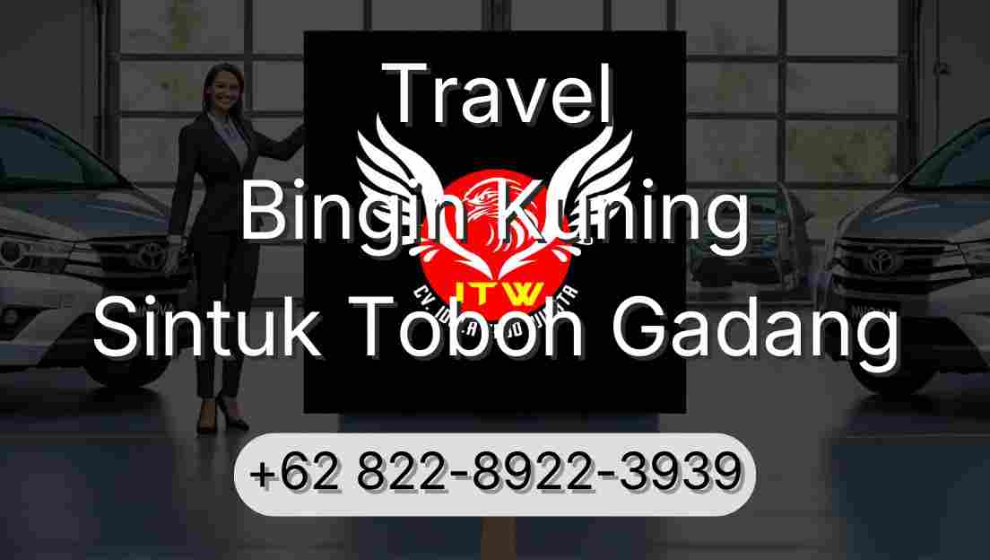 Travel Bingin Kuning Sintuk Toboh Gadang