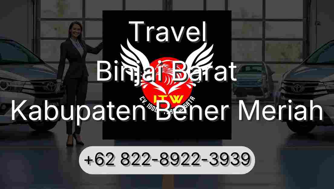 Travel Binjai Barat Kabupaten Bener Meriah