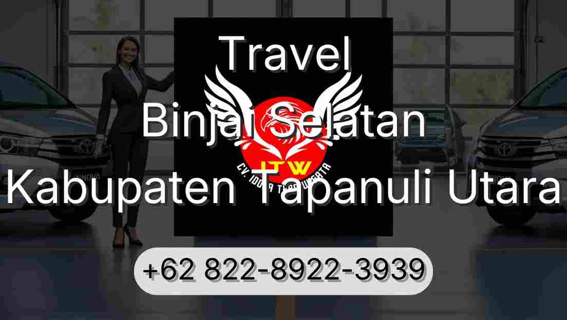 Travel Binjai Selatan Kabupaten Tapanuli Utara