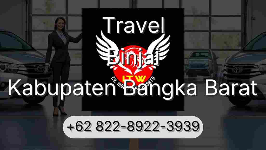 Travel Binjai Kabupaten Bangka Barat