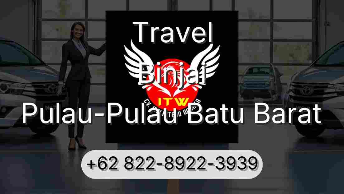 Travel Binjai Pulau-Pulau Batu Barat