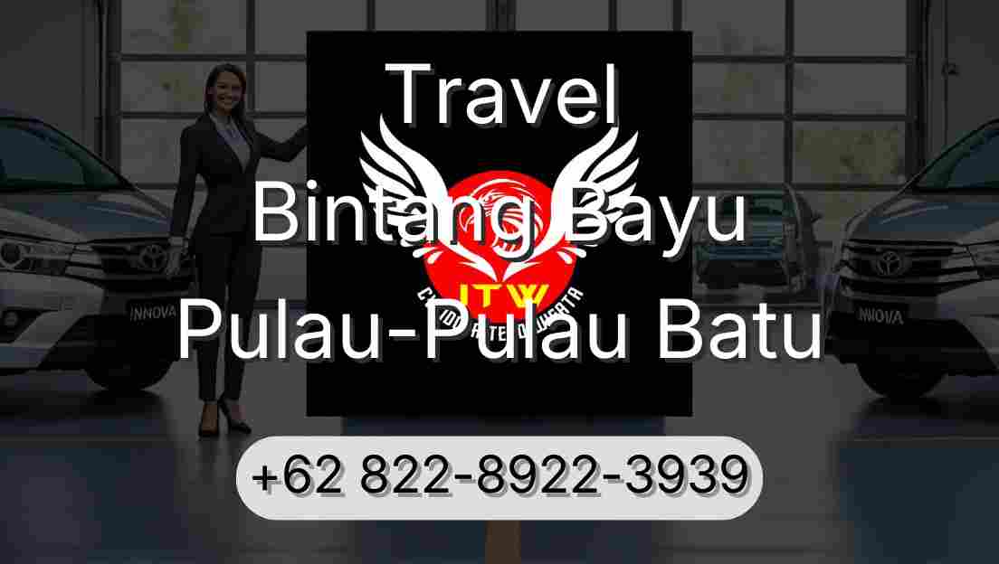 Travel Bintang Bayu Pulau-Pulau Batu