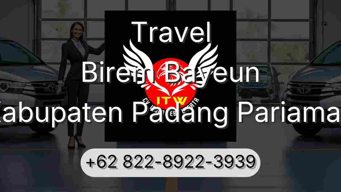 Travel Birem Bayeun Kabupaten Padang Pariaman