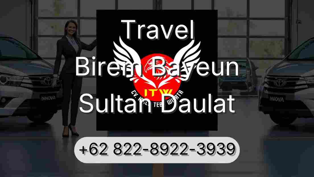 Travel Birem Bayeun Sultan Daulat
