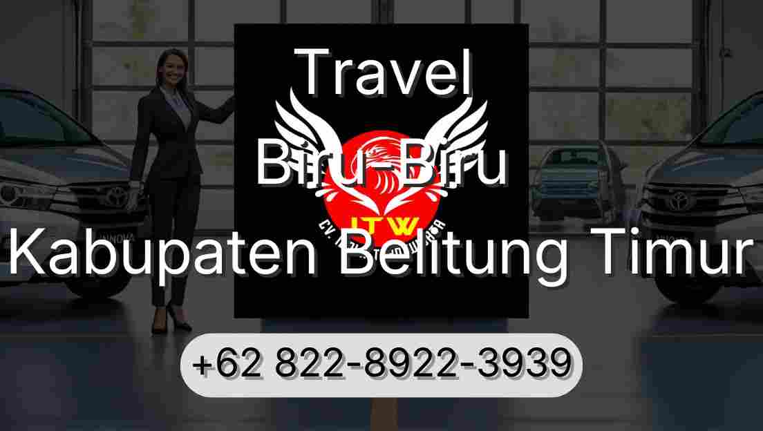 Travel Biru-Biru Kabupaten Belitung Timur
