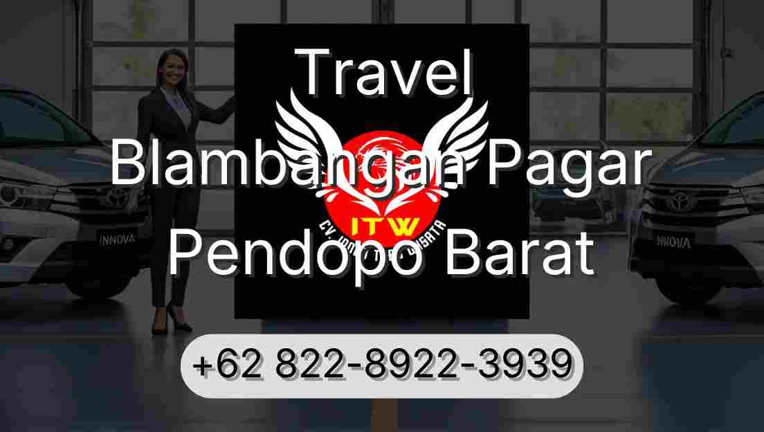 Travel Blambangan Pagar Pendopo Barat