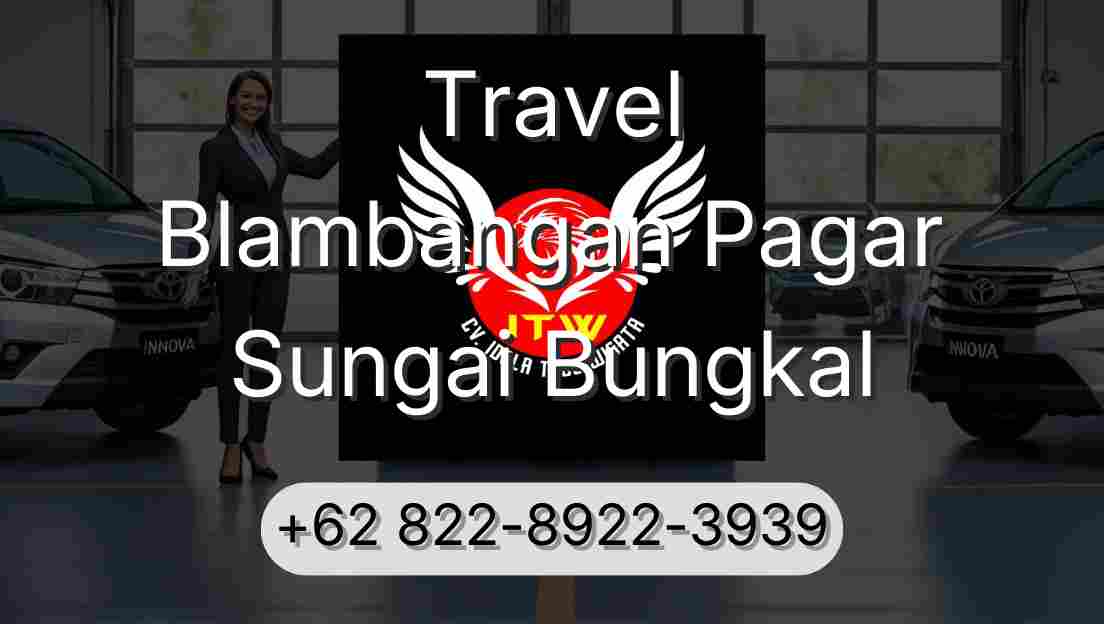 Travel Blambangan Pagar Sungai Bungkal