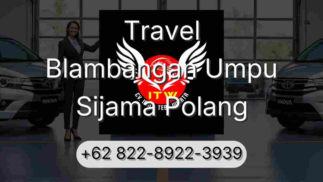 Travel Blambangan Umpu Sijama Polang