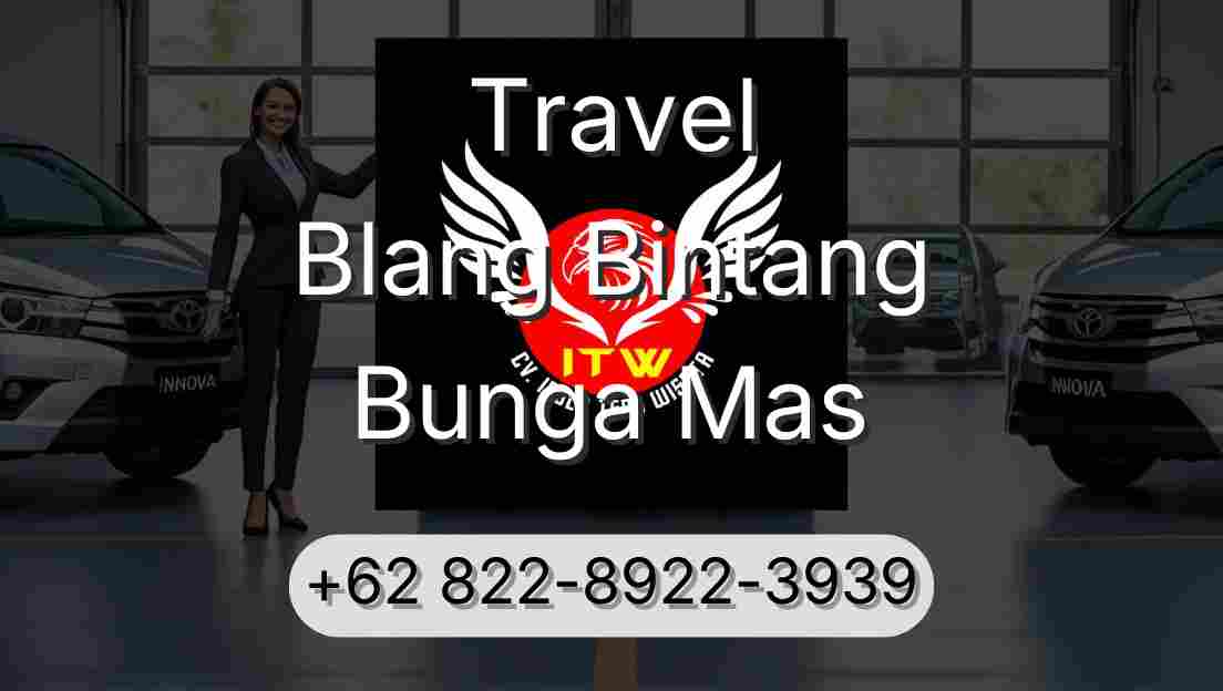Travel Blang Bintang Bunga Mas