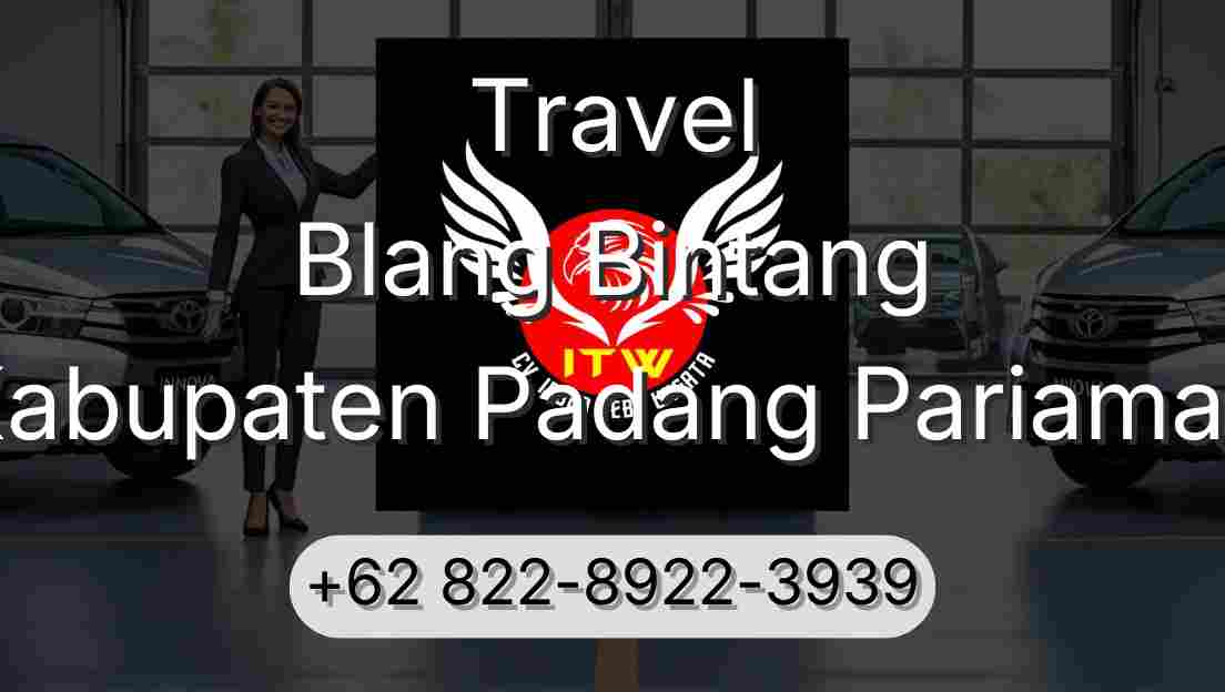 Travel Blang Bintang Kabupaten Padang Pariaman