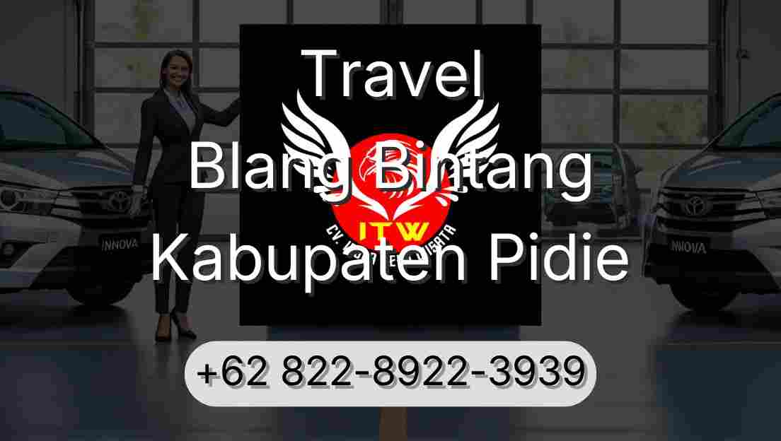 Travel Blang Bintang Kabupaten Pidie
