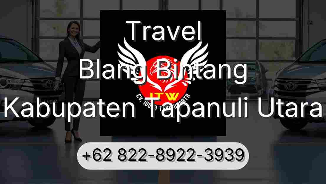 Travel Blang Bintang Kabupaten Tapanuli Utara