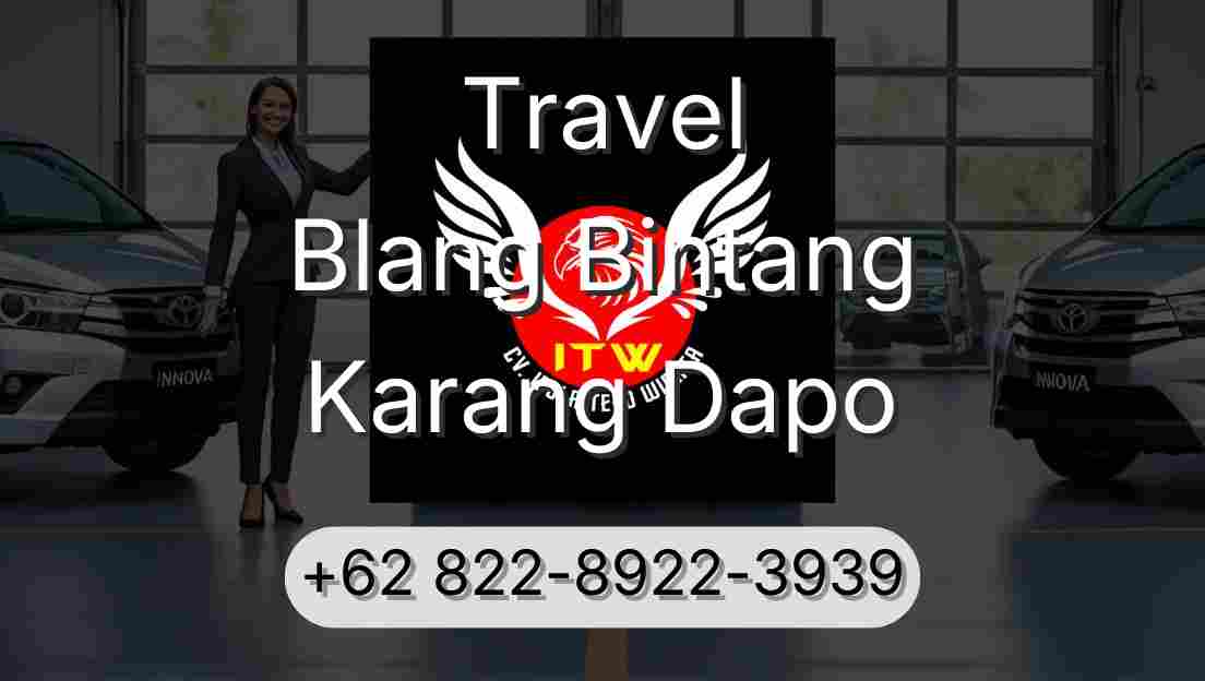 Travel Blang Bintang Karang Dapo