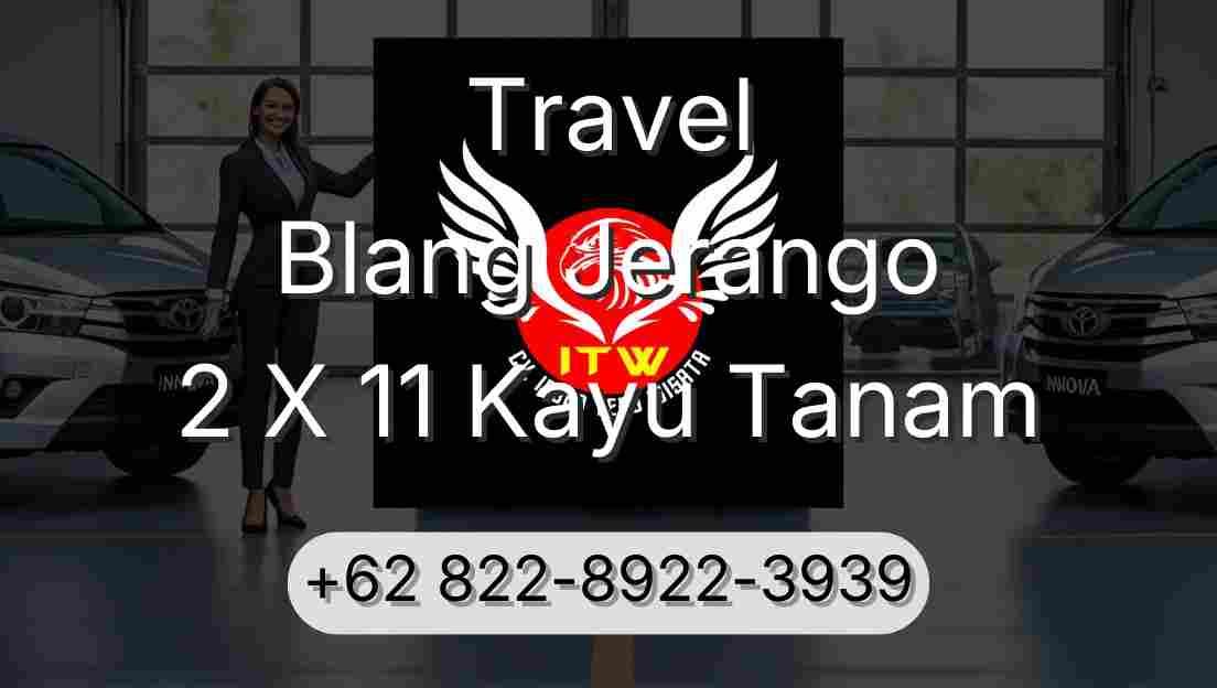 Travel Blang Jerango 2 X 11 Kayu Tanam