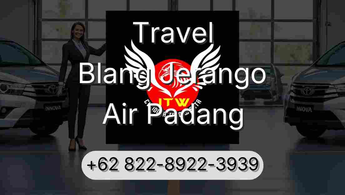Travel Blang Jerango Air Padang