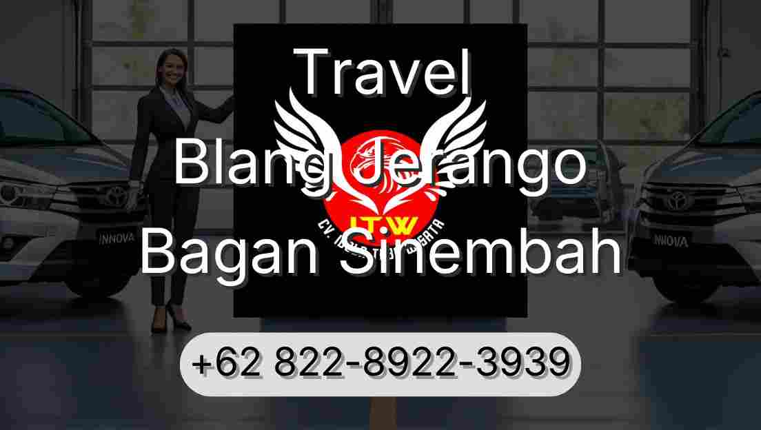 Travel Blang Jerango Bagan Sinembah