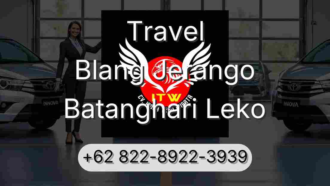 Travel Blang Jerango Batanghari Leko
