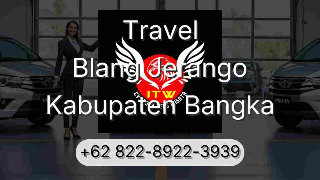 Travel Blang Jerango Kabupaten Bangka